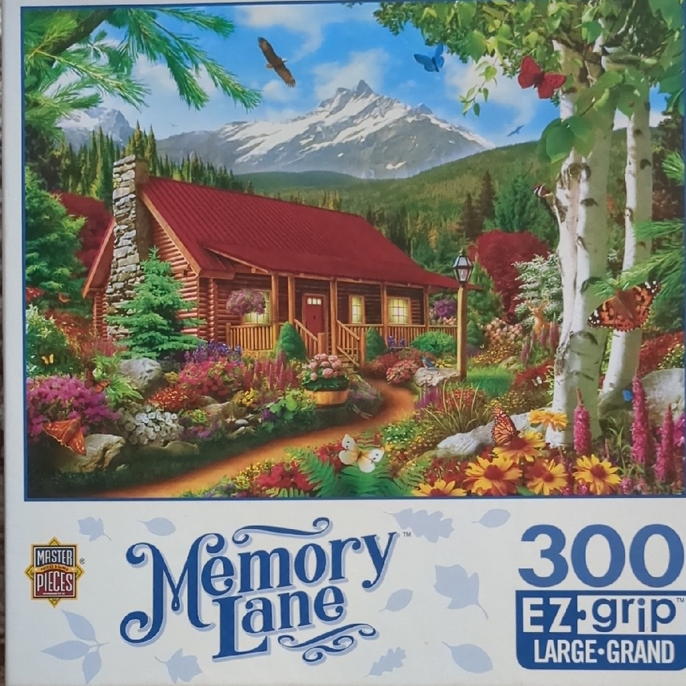 Memory Lane 300-Piece Puzzle - Vibrant Multi-Color
